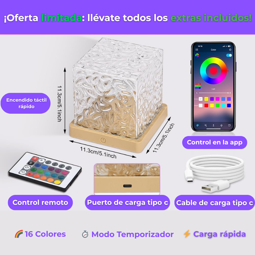 TheAuroraGlow™ – Calma el estrés y la ansiedad al instante